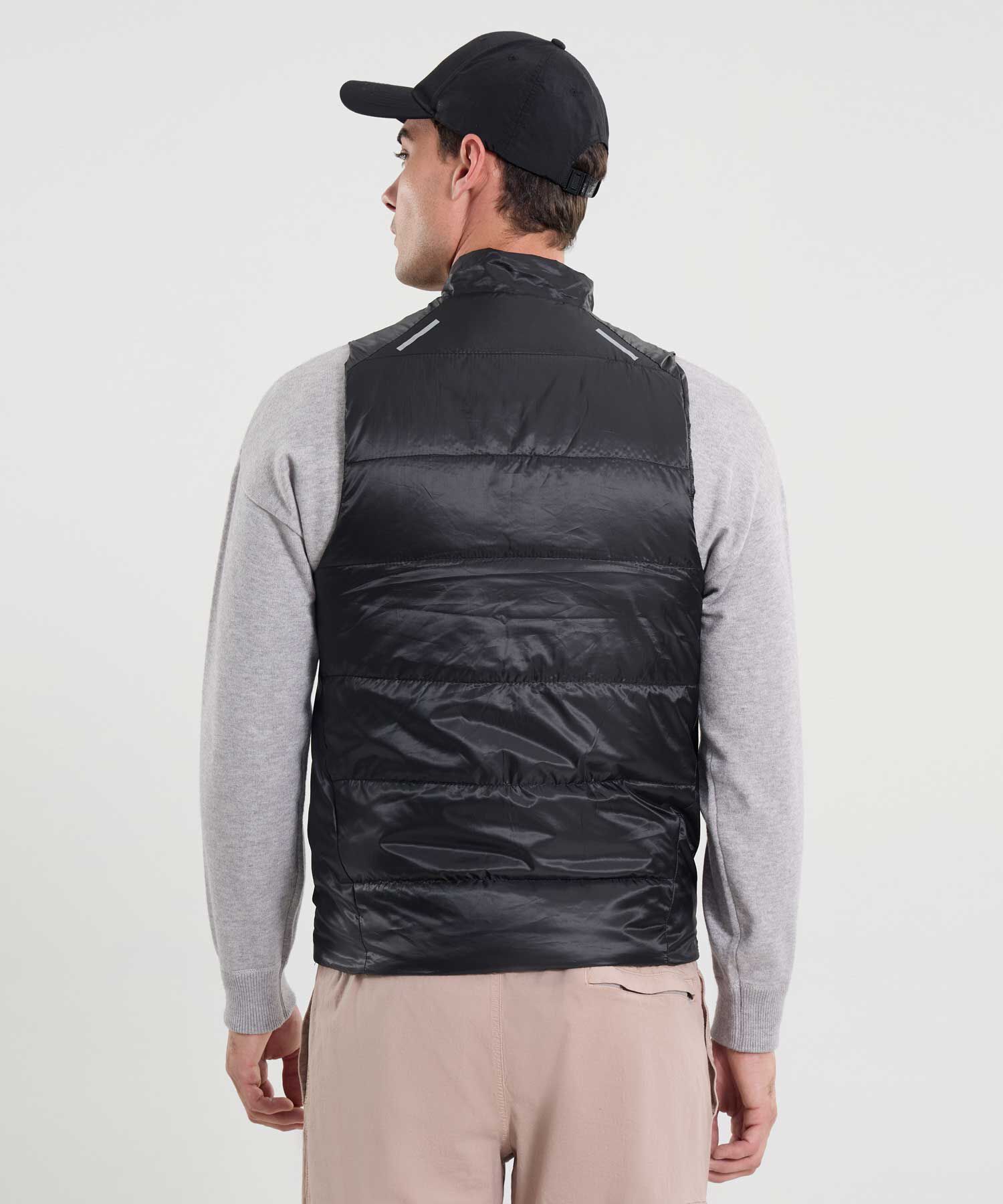 Chaleco Para Hombre Negro