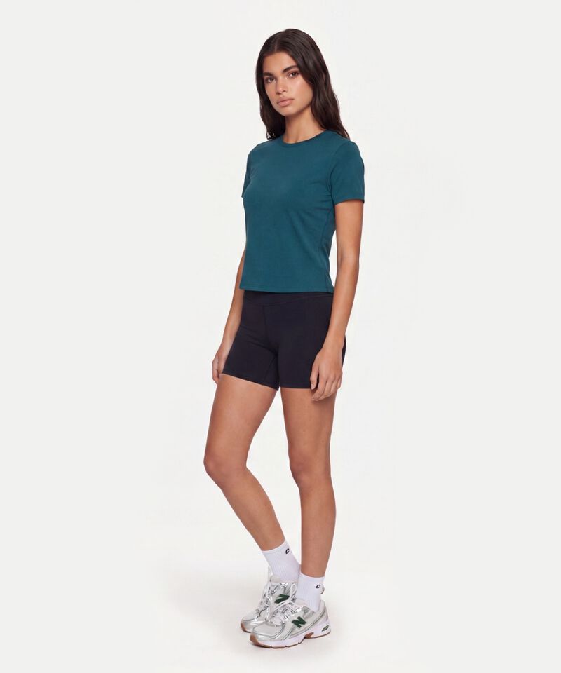 Camiseta Para Mujer Verde