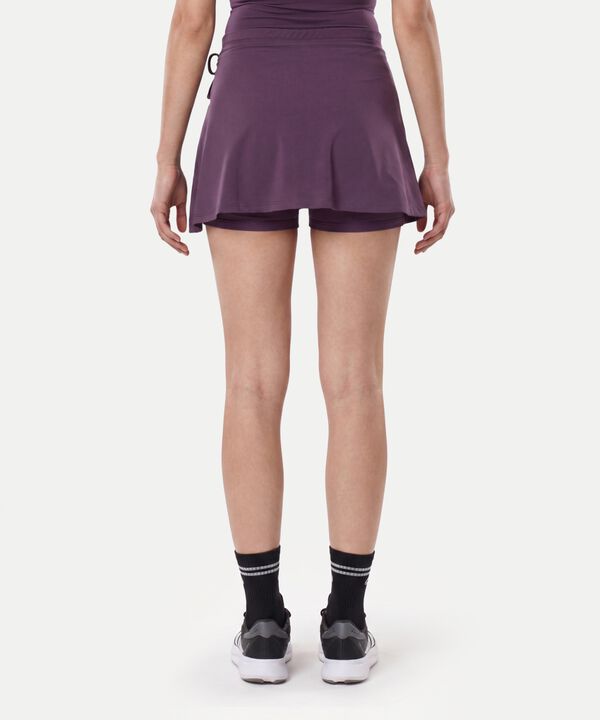 Falda Para Mujer Morado