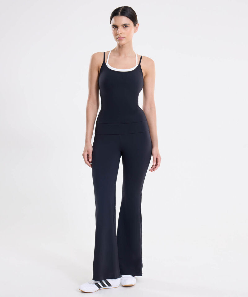 Camiseta Para Mujer Negro