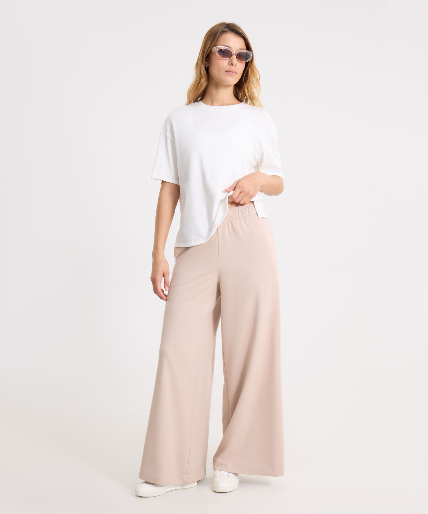Camiseta Para Mujer Marfil