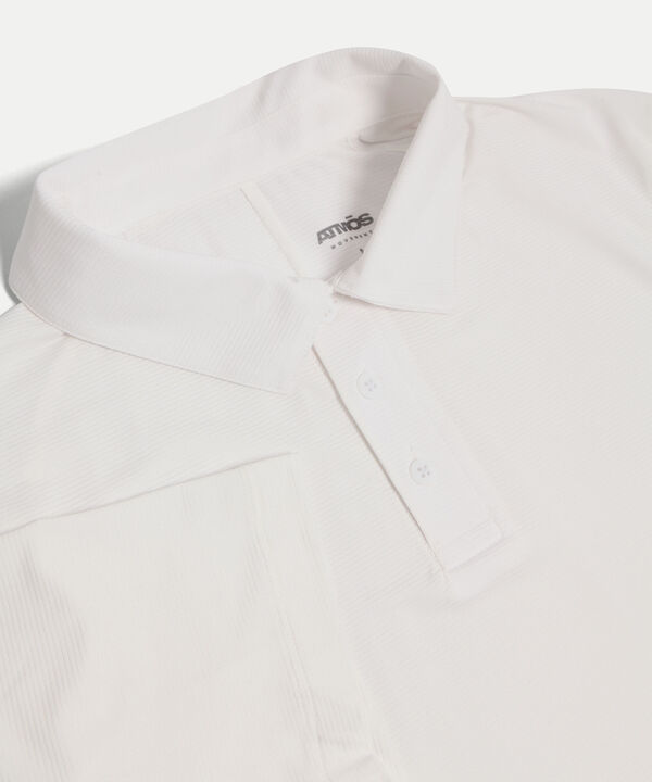 Polo Para Hombre Blanco image number null