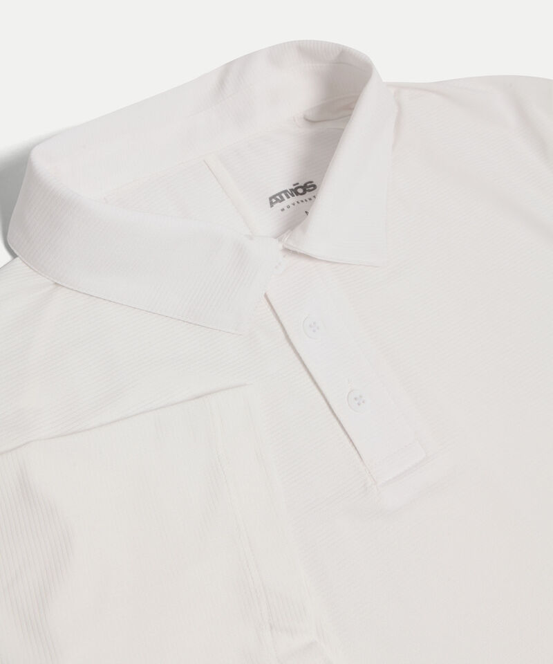 Polo Para Hombre Blanco