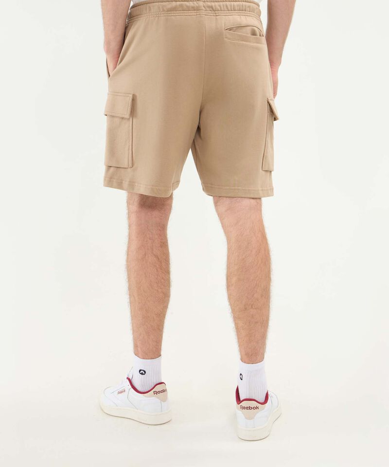 Bermuda Para Hombre Beige