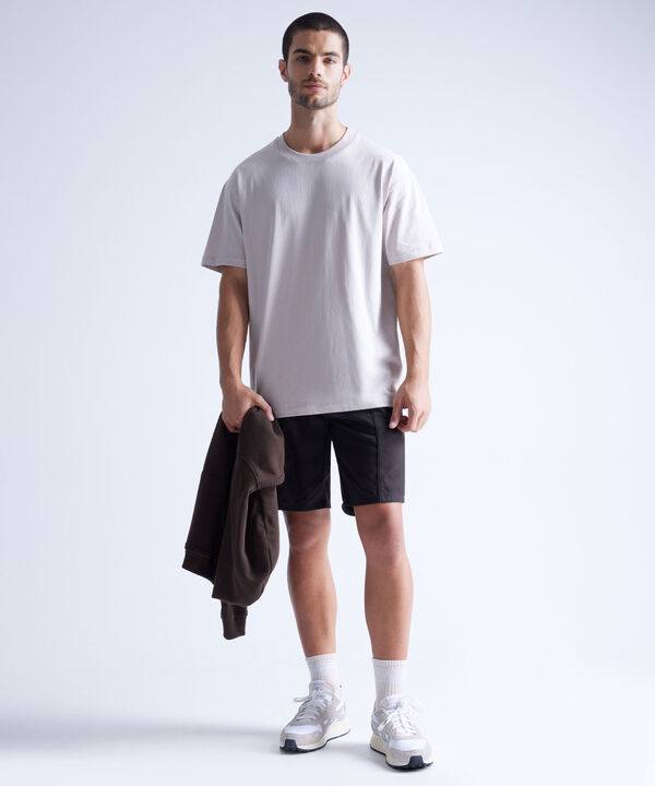 Camiseta Para Hombre Beige image number null