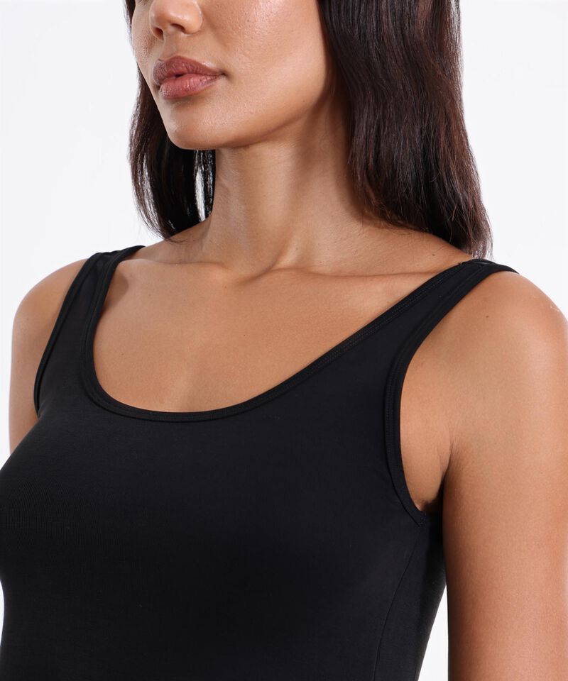 Camiseta Para Mujer Negro