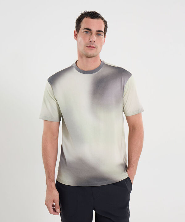 Camiseta Para Hombre Gris image number null