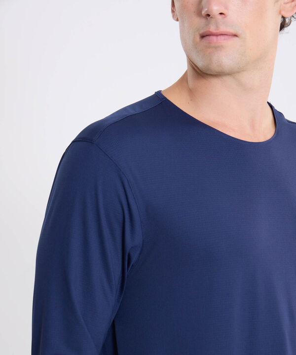 Camiseta Para Hombre AzulOscuro