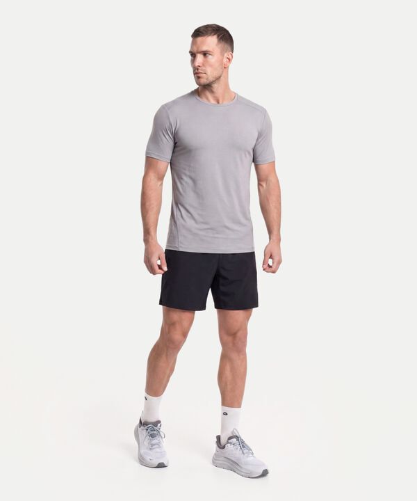 Camiseta Para Hombre Gris
