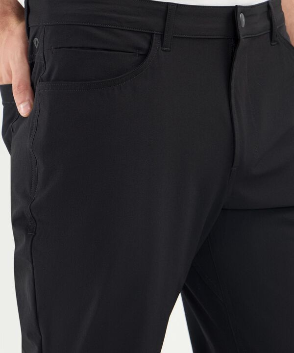 Pantalon Para Hombre Negro image number null