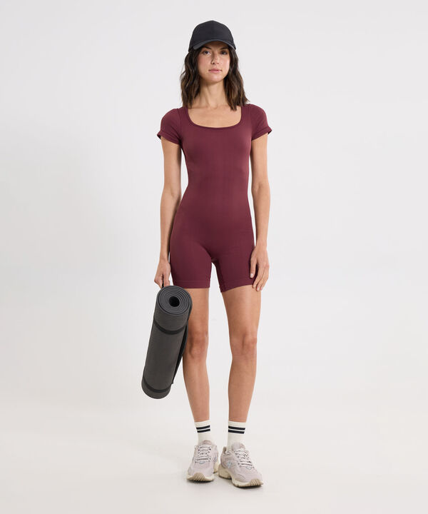 Enterizo Para Mujer Fucsia image number null