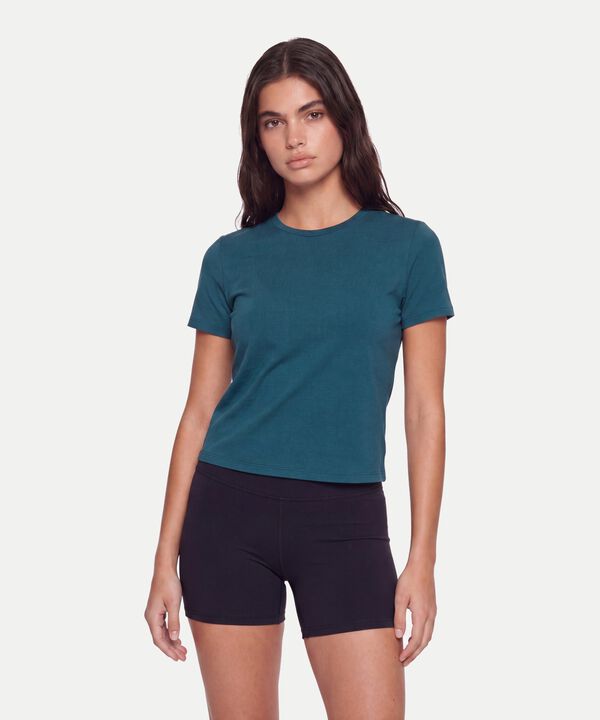 Camiseta Para Mujer Verde image number null