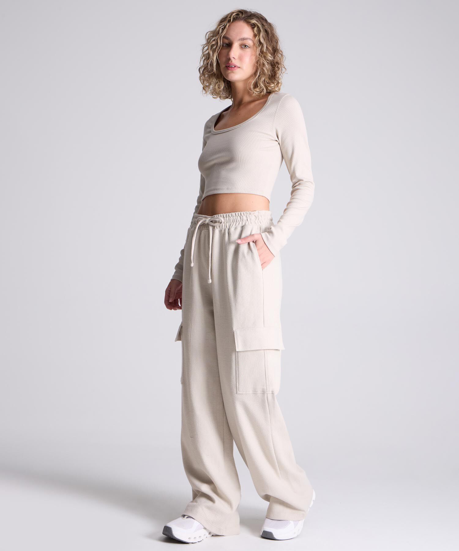Camiseta Para Mujer Beige