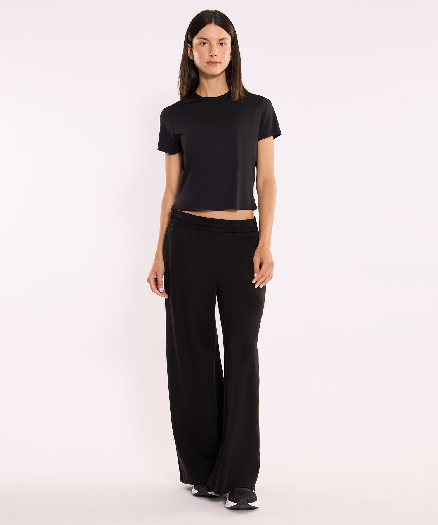 Camiseta Para Mujer Negro