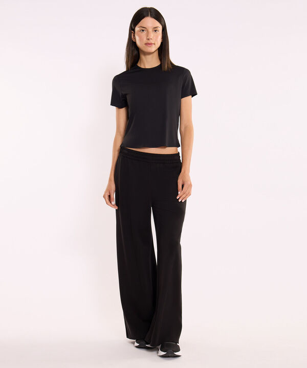 Camiseta Para Mujer Negro