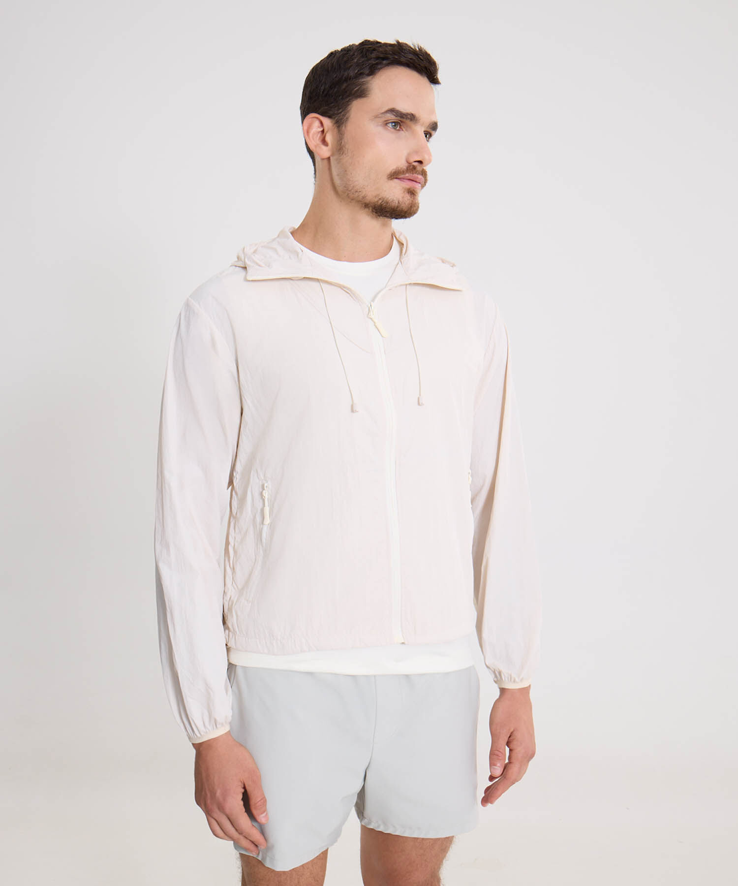 Chaqueta Para Hombre Crema