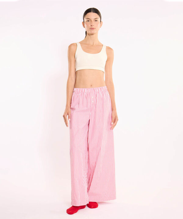 Pantalon Para Mujer Rojo image number null