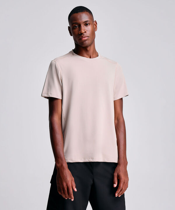 Camiseta Para Hombre Beige image number null