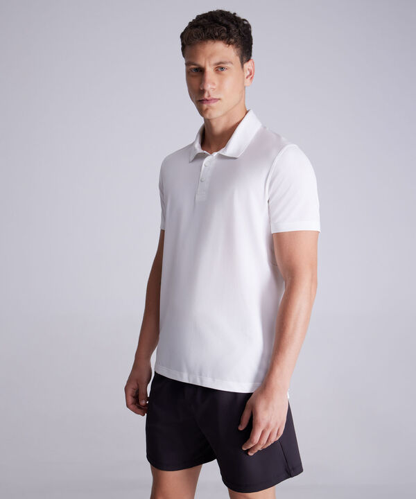 Polo Para Hombre Marfil image number null