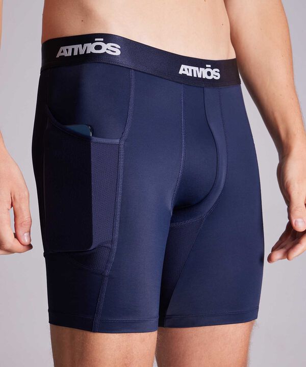 Boxer Para Hombre AzulOscuro image number null