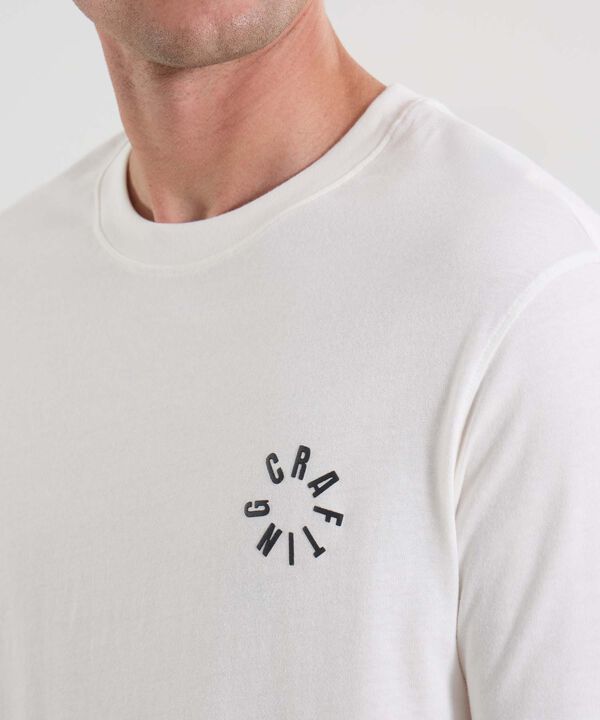 Camiseta Para Hombre Marfil image number null