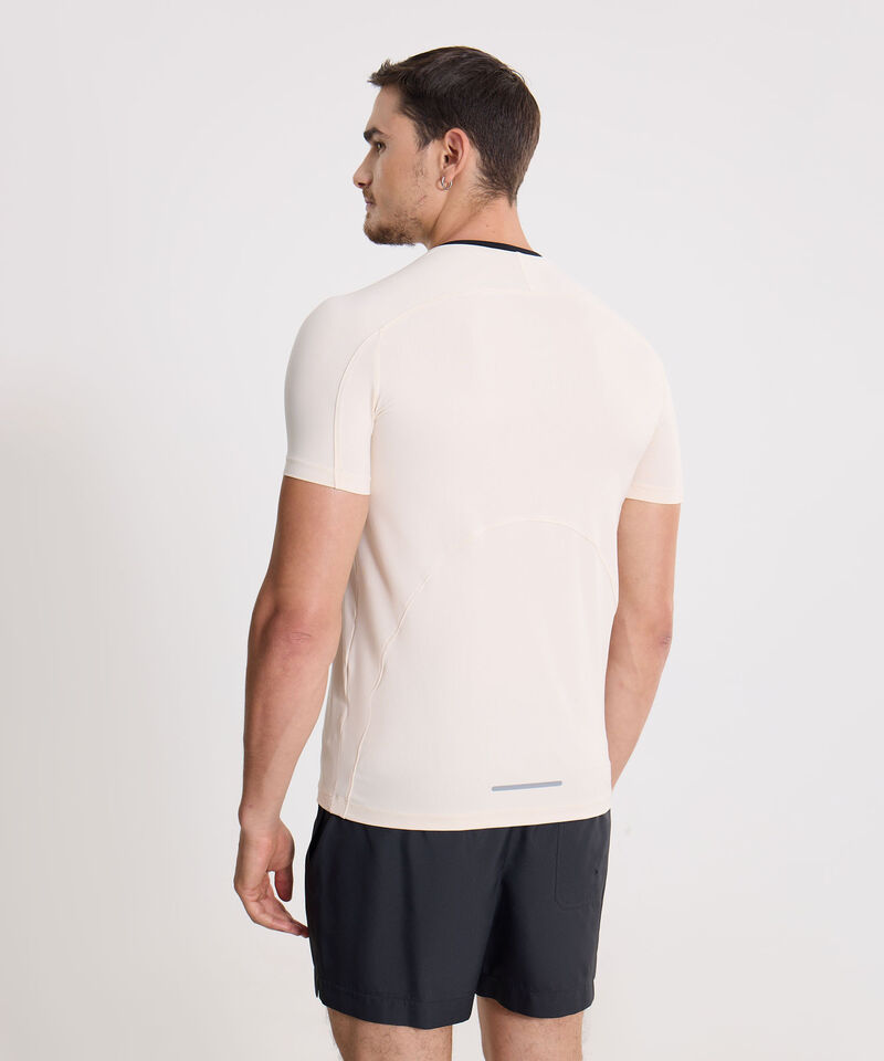 Camiseta Para Hombre Crema