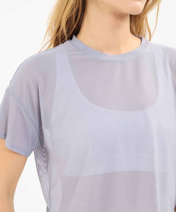 Camiseta Para Mujer GrisClaro image number null