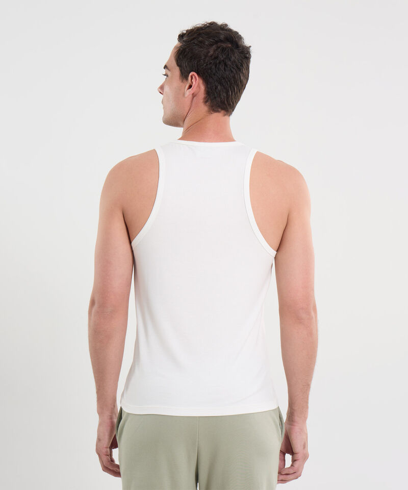 Camiseta Para Hombre Blanco