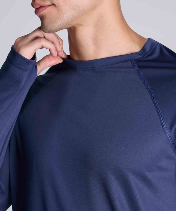Camiseta Para Hombre AzulOscuro image number null