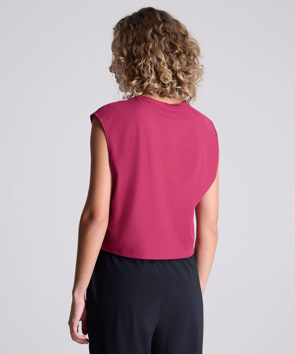 Camiseta Para Mujer Fucsia