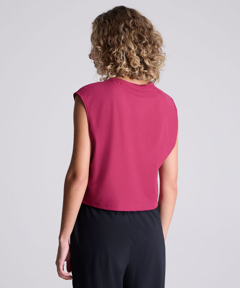 Camiseta Para Mujer Fucsia