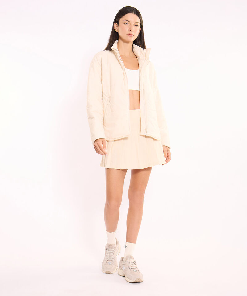 Chaqueta Para Mujer Crema