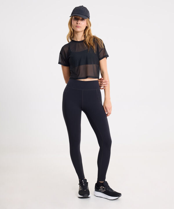 Set Active con Top Aphrodite, Camiseta en Mesh y Leggins Dynami Soft,  image number null