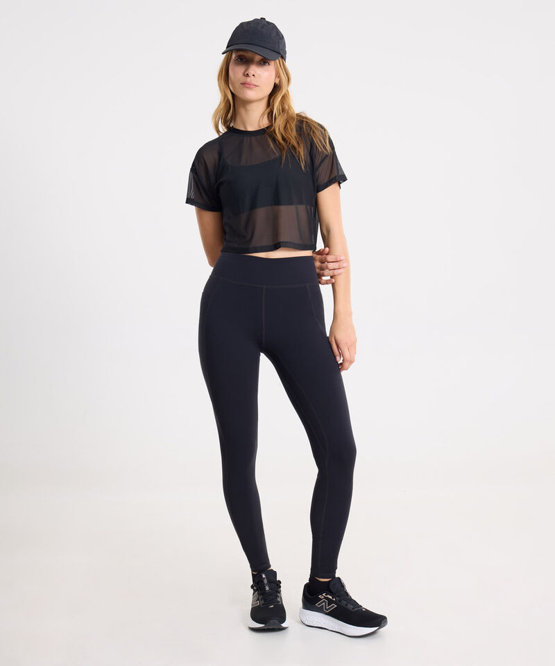 Set Active con Top Aphrodite, Camiseta en Mesh y Leggins Dynami Soft, 
