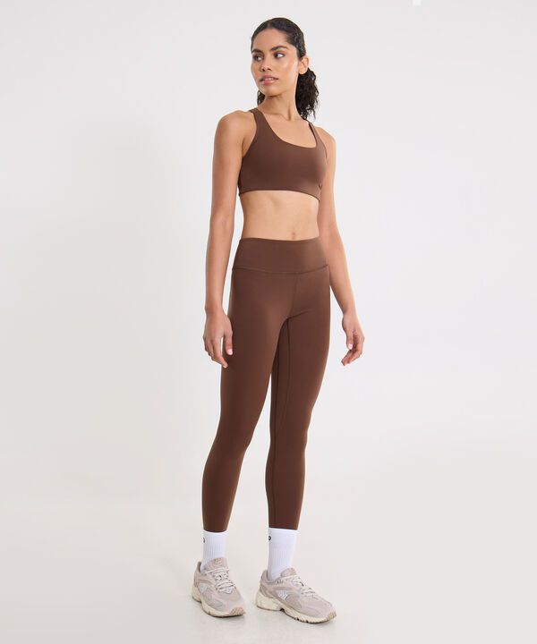 Leggins Para Mujer CafeOscuro image number null