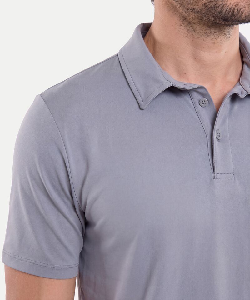 Polo Para Hombre GrisOscuro