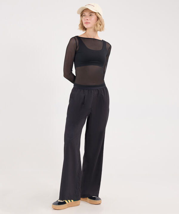 Camiseta Para Mujer Negro image number null