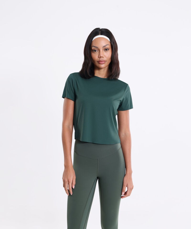 Camiseta Para Mujer Verde