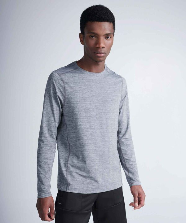 Camiseta Para Hombre Gris image number null