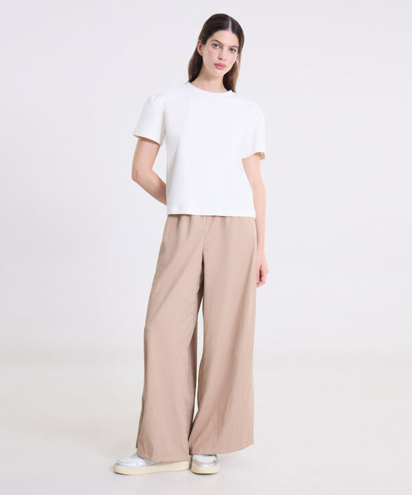 Pantalon Para Mujer Beige
