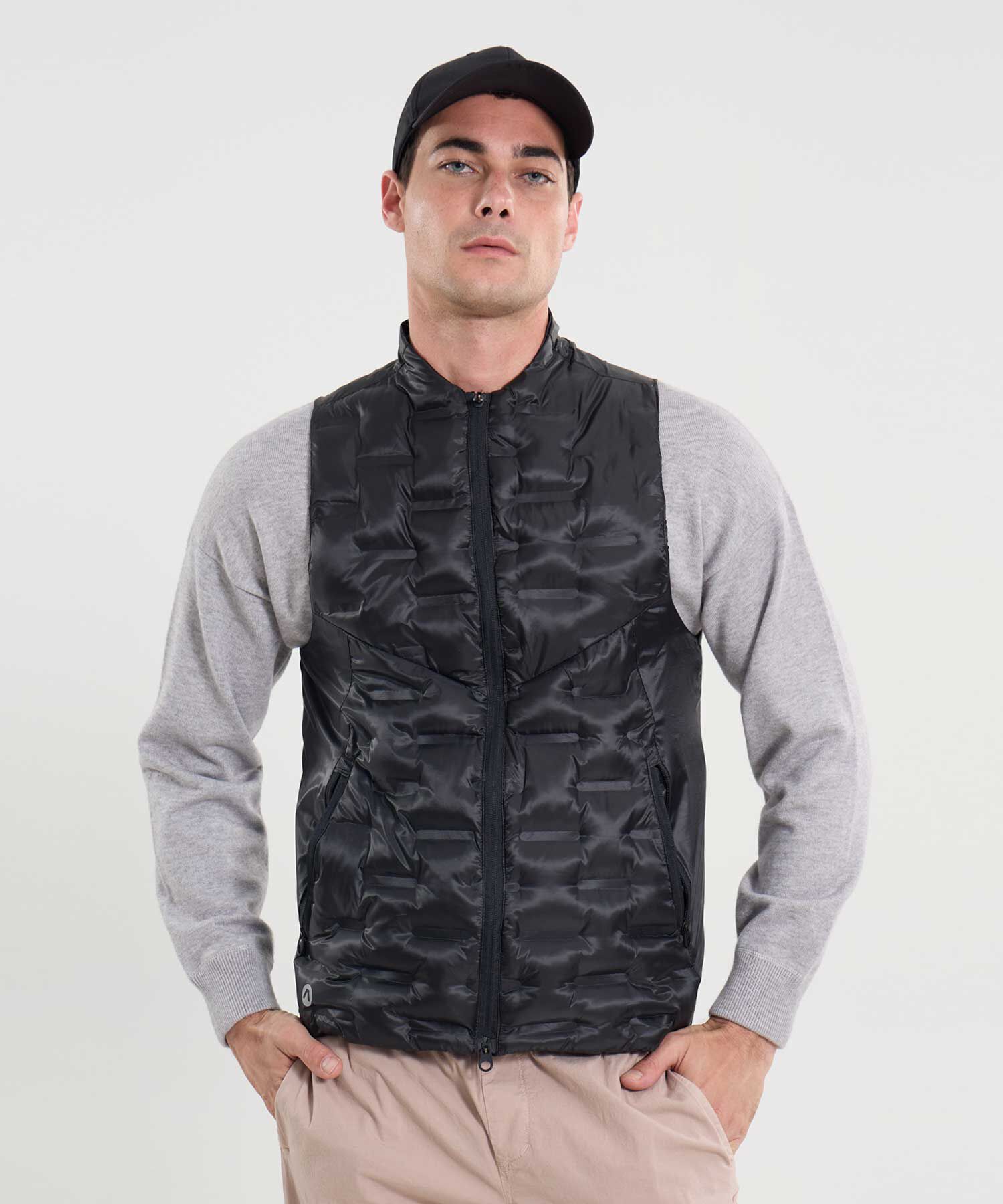 Chaleco Para Hombre Negro