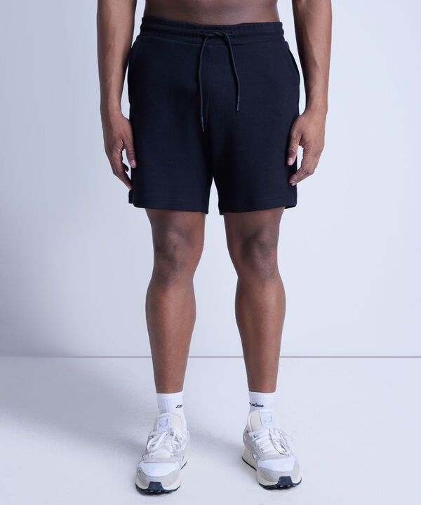 Bermuda Para Hombre Negro image number null