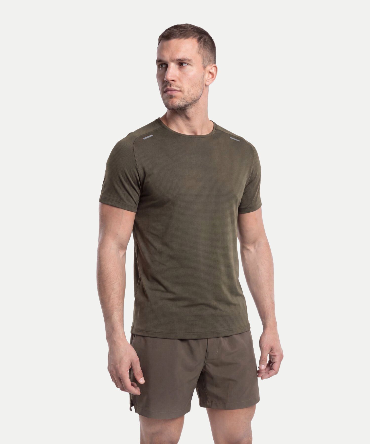 Camiseta Para Hombre Verde