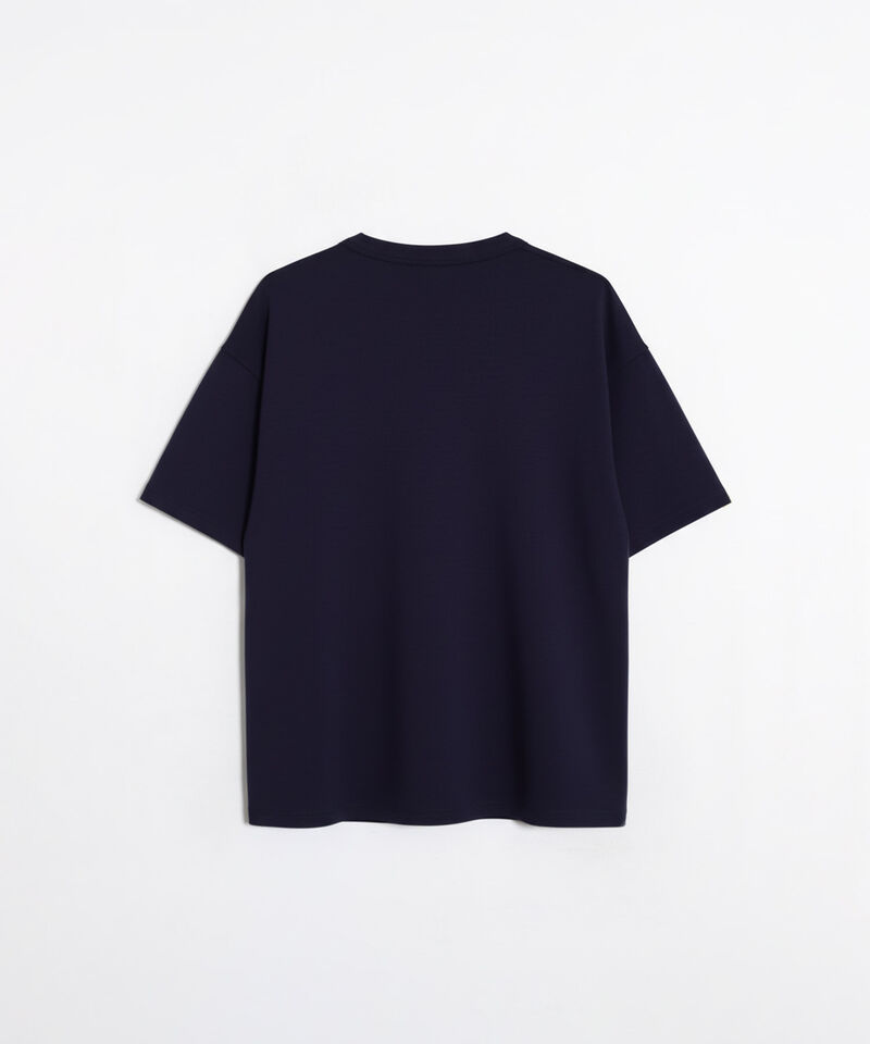 Camiseta Para Hombre AzulOscuro