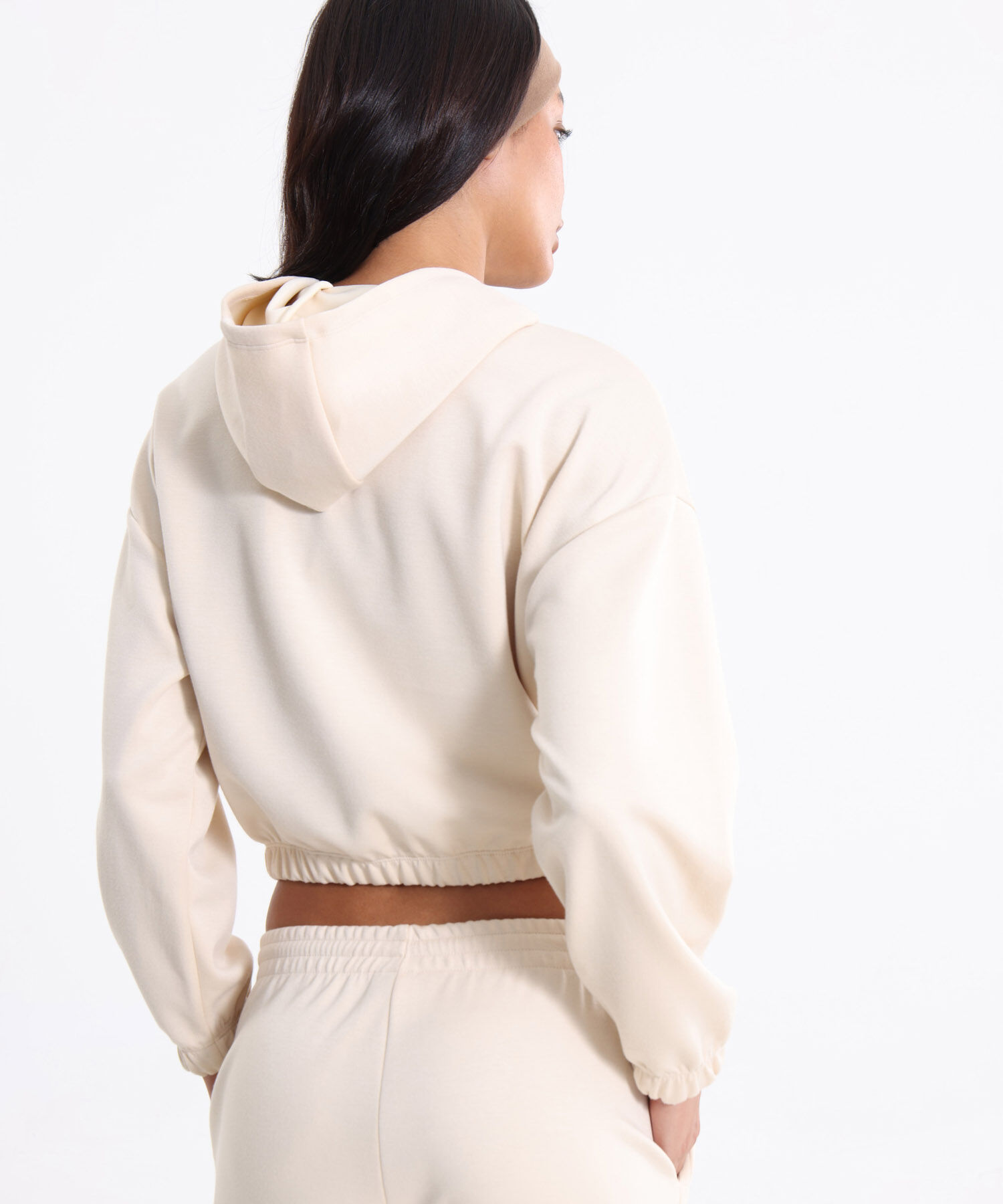 Buzo Para Mujer Crema