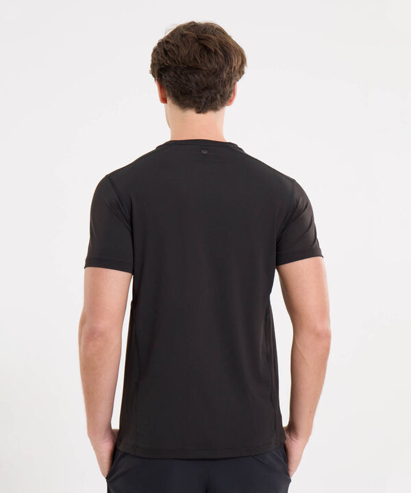 Camiseta Para Hombre Black