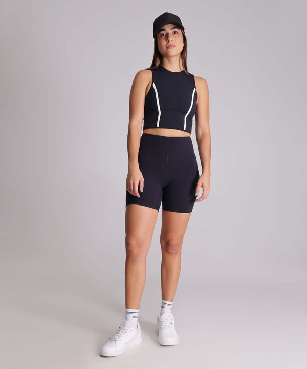 Camiseta Para Mujer Negro