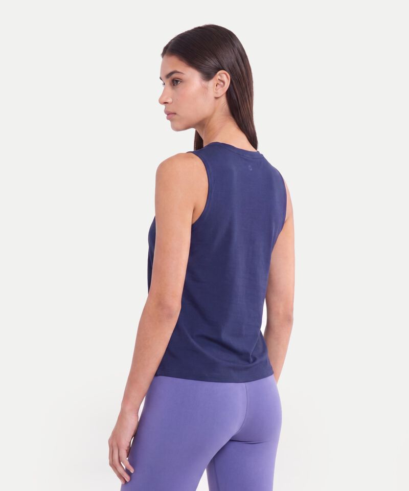 Camiseta Para Mujer Azul