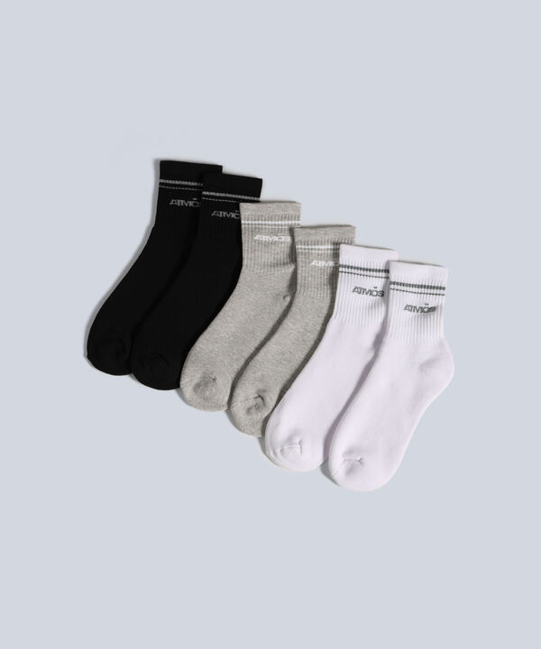 Medias Para Mujer Gris image number null