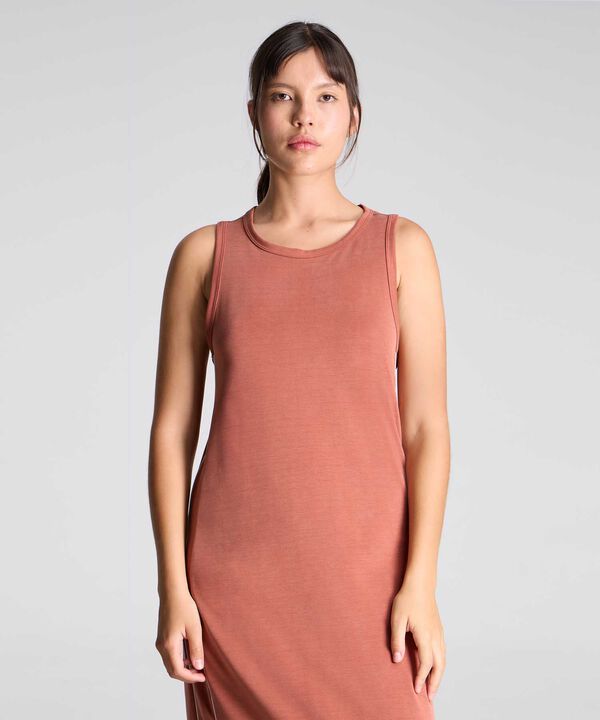 Vestido Para Mujer Terracota image number null